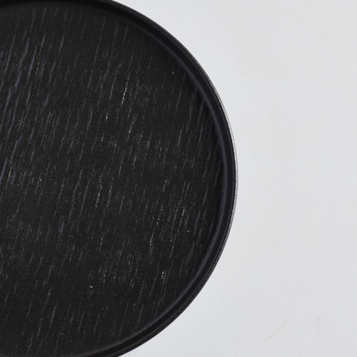 Hardstone - Solid Black Dinner Plate 10" 2