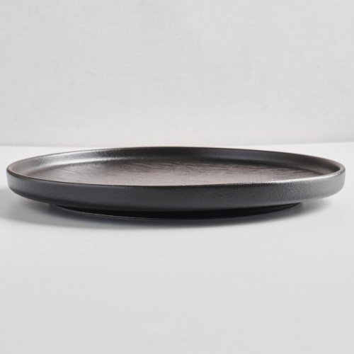 Hardstone - Solid Black Dinner Plate 10" 3