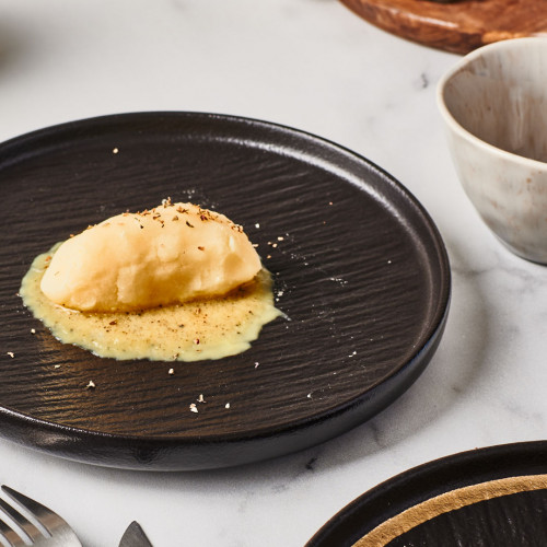 Hardstone - Solid Black Dinner Plate 10" 4