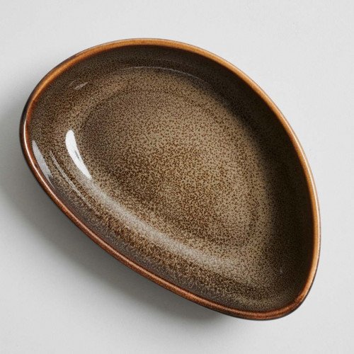Umbra-Gray Triangular Salad Plate 6"