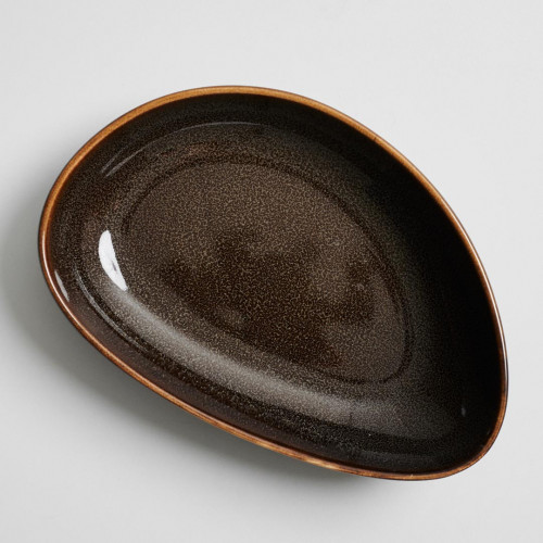 Umbra-Gray Triangular Salad Plate 8"