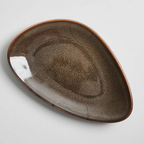 Umbra-Gray Triangular Dinner Plate 9"