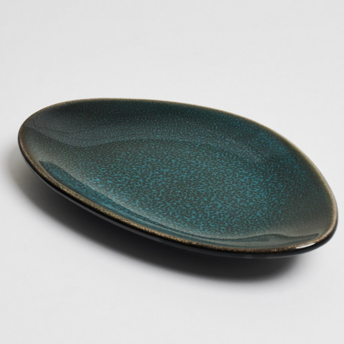 Umbra-Green Triangular Dinner Plate 9" 2