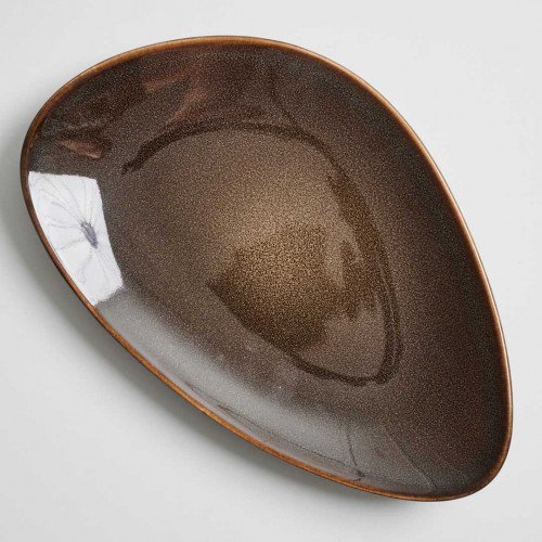 Umbra-Gray Triangular Dinner Plate 11"