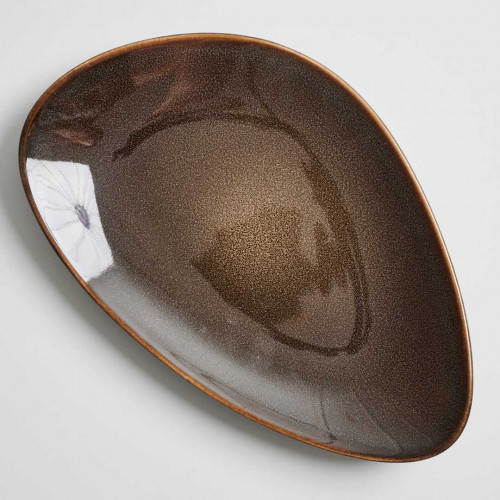 Umbra-Gray Triangular Dinner Plate 11"