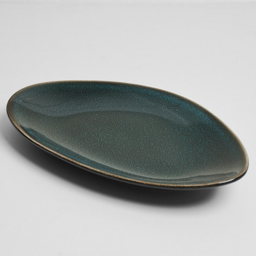 Umbra-Green Triangular Dinner Plate 11" 3