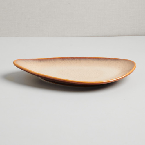 Umbra-Brown Triangular Dinner Plate 11" 4
