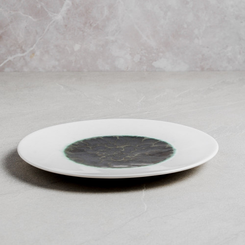 Mineral Green Malachite Salad Plate 8.6" 2