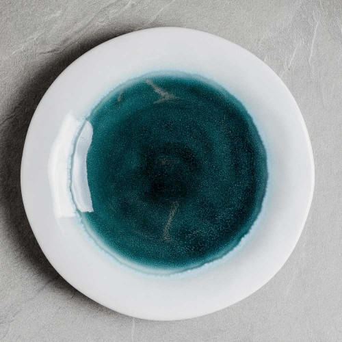 Shoreline Dark Green Dinner Plate 11"