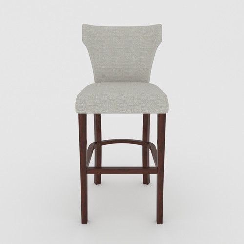 Korea Style Stainless Steel Flat Bottom Round Plate 21cm - Brushed 13