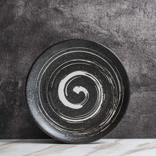Korea Style 304 Stainless Steel Shallow Plate 20cm - Silver 8