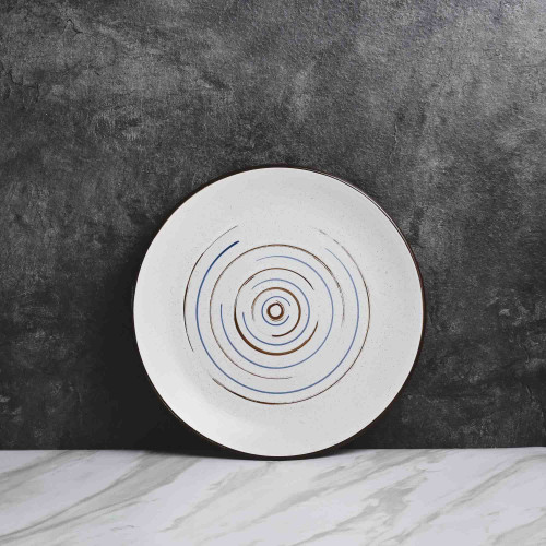 Korea Style 304 Stainless Steel Shallow Plate 20cm - Gold 9