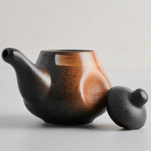 Dark Brown Fusion 9x8.5cm Soy Pot 120ml 3