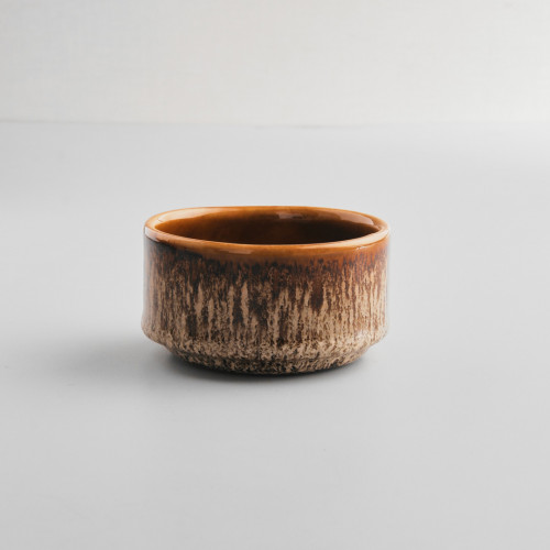 Dark Brown Fusion 7x10cm Soy Pot 120ml 9