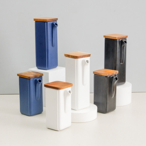 Minimalist Seasoning Bottle 320ml White 4